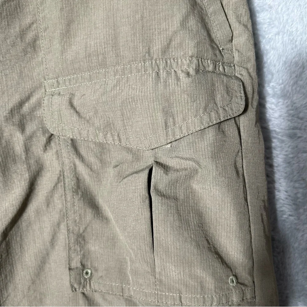 Columbia Convertible Pants Mens XL 32‎ (34X30.5) Beige Hiking Fishing Outdoors